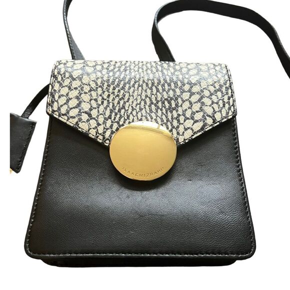 Isaac Mizrahi Mini Leather Crossbody Bag - Picture 8 of 15
